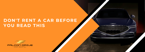 Don't Rent a Car Before You Read This